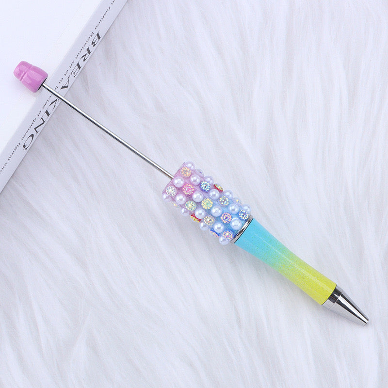 FS2741-Colorful Pearl Fancy Beadable Pens