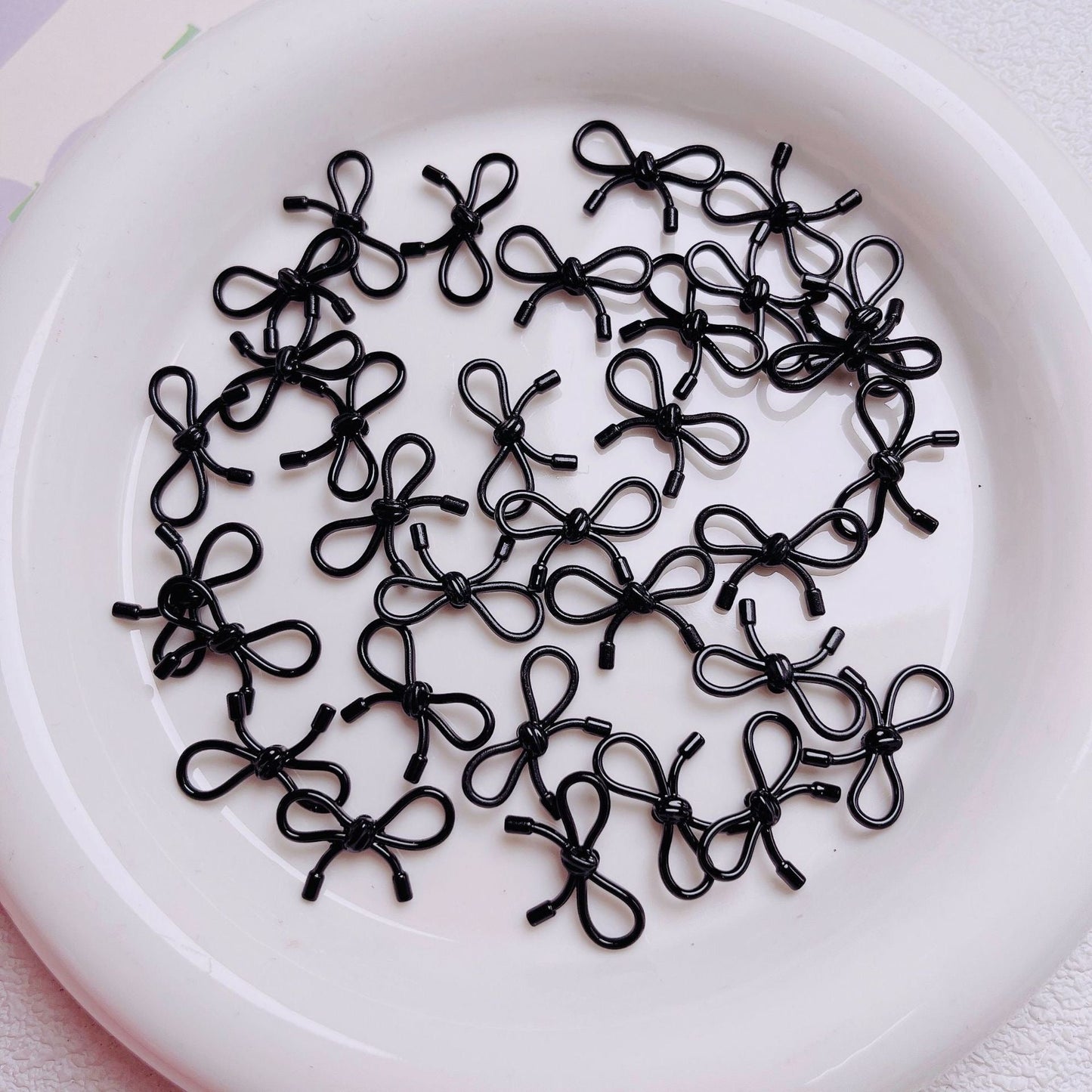 FS2511-13¡Á20mm Stoving Vanish Metal Beads For Making Keychain