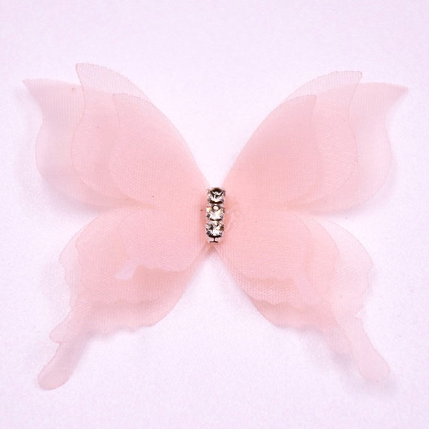 FS2189- 3 Layers Farbic Butterfly For Making Fancy Beads