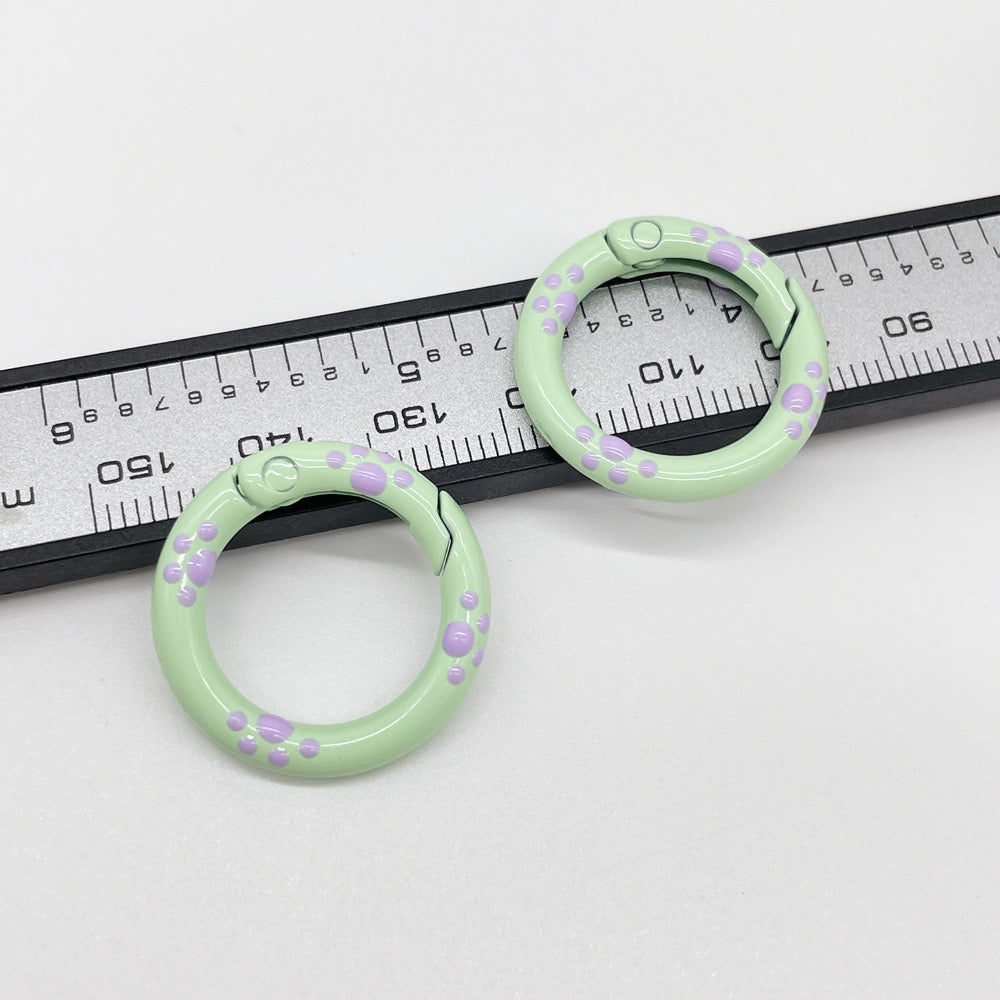 FS3568- 20Mm Dripping-Oil Hand-Painted Keychaini