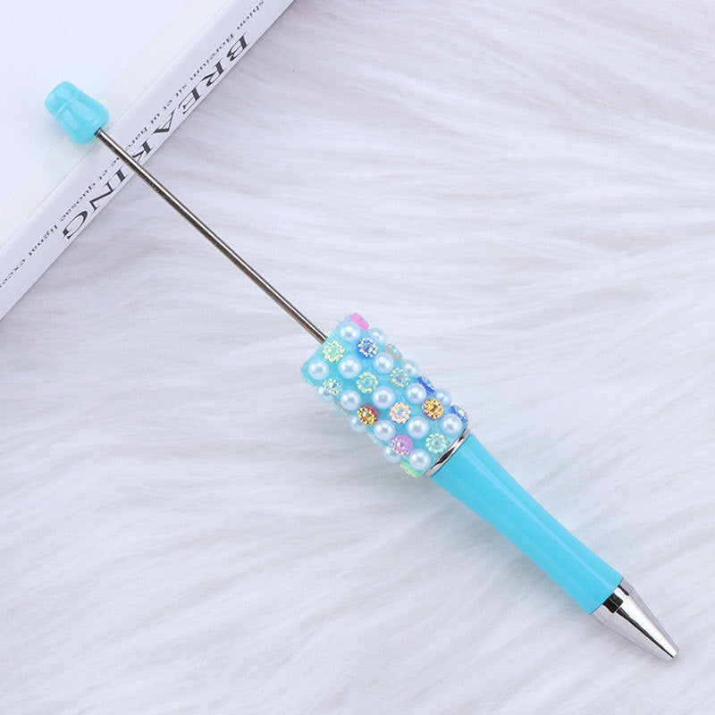 FS2741-Colorful Pearl Fancy Beadable Pens