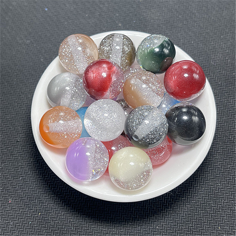 FS2476- 16mm Mixed Color Purpling Beads Fit for Pens