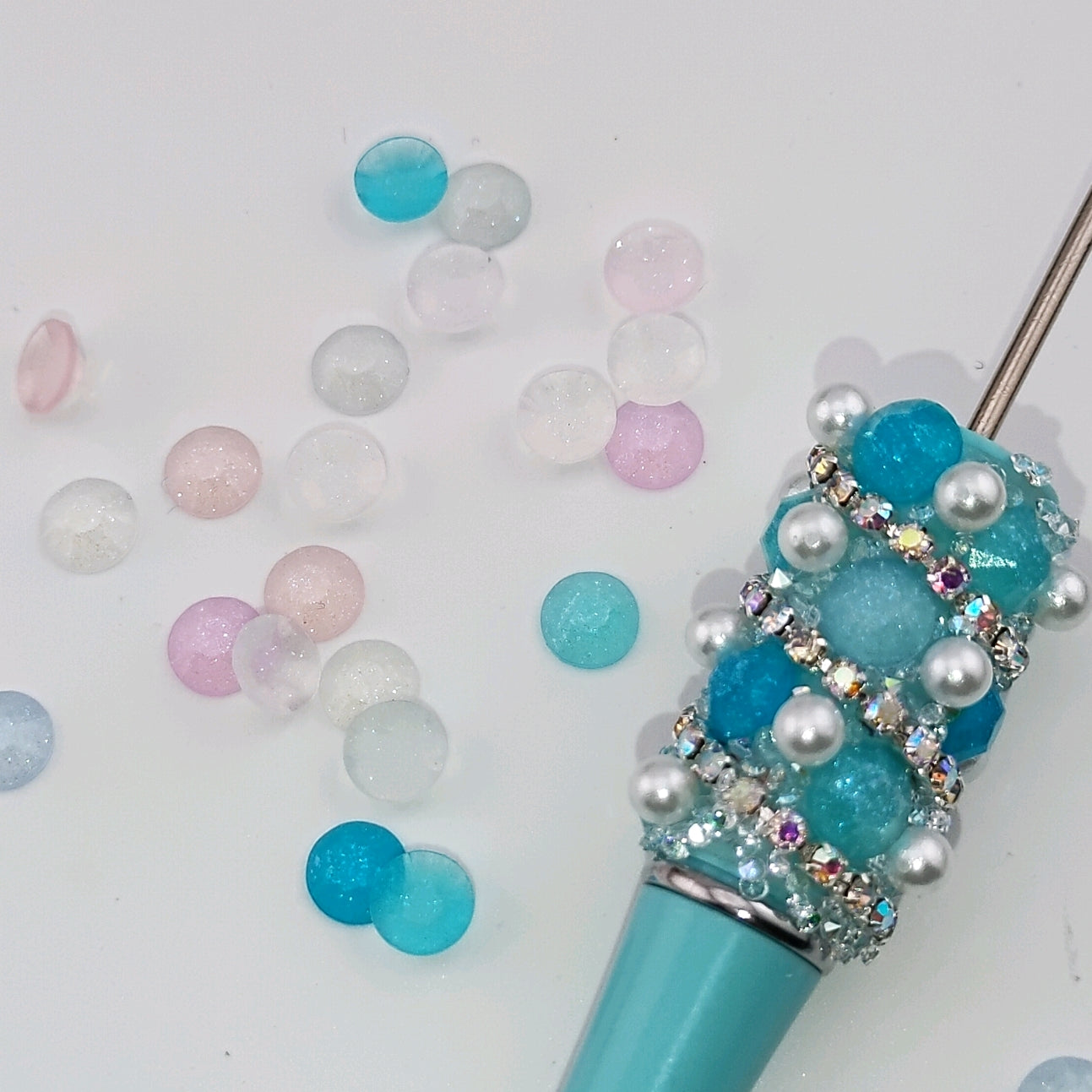 FS1052- 6Mm Fine Glitter Semi-Circle