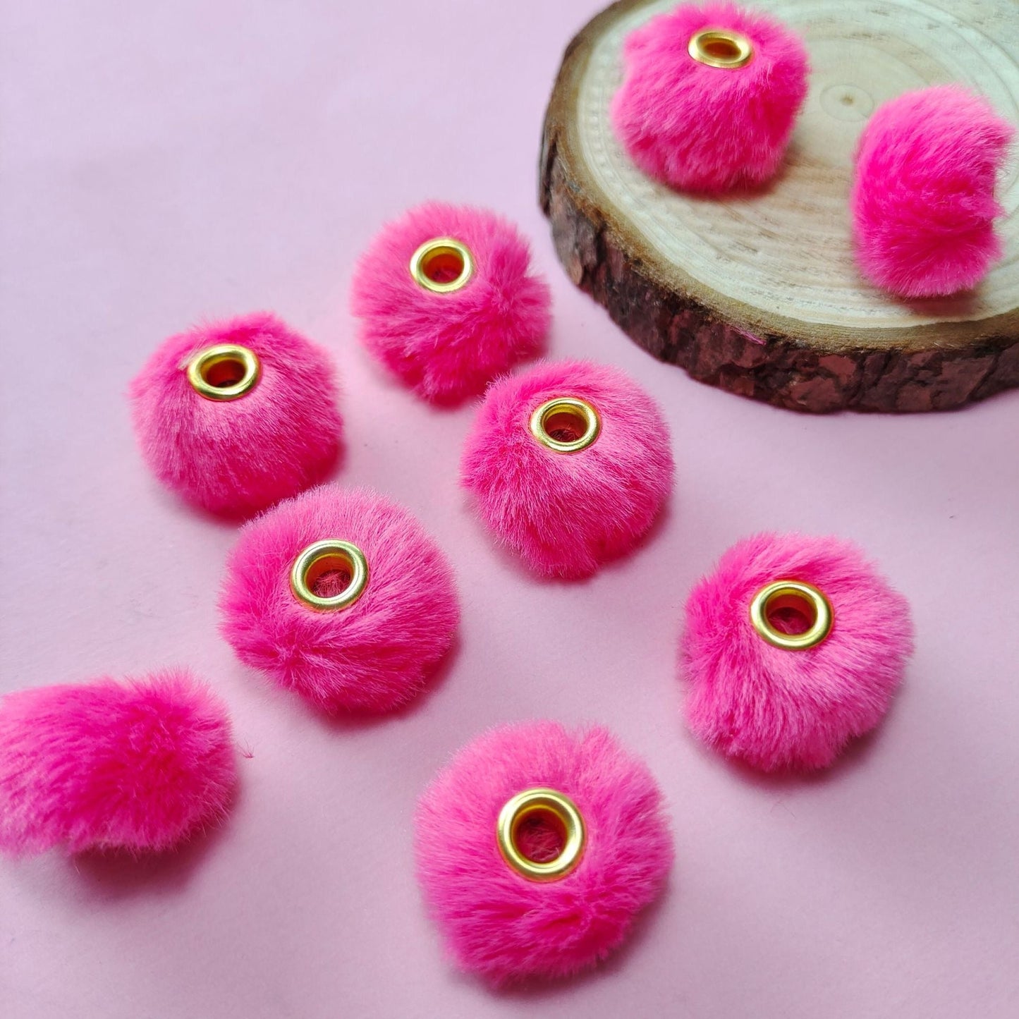 FS2081--Plush Spacer Beads Fit For Beadable Pens