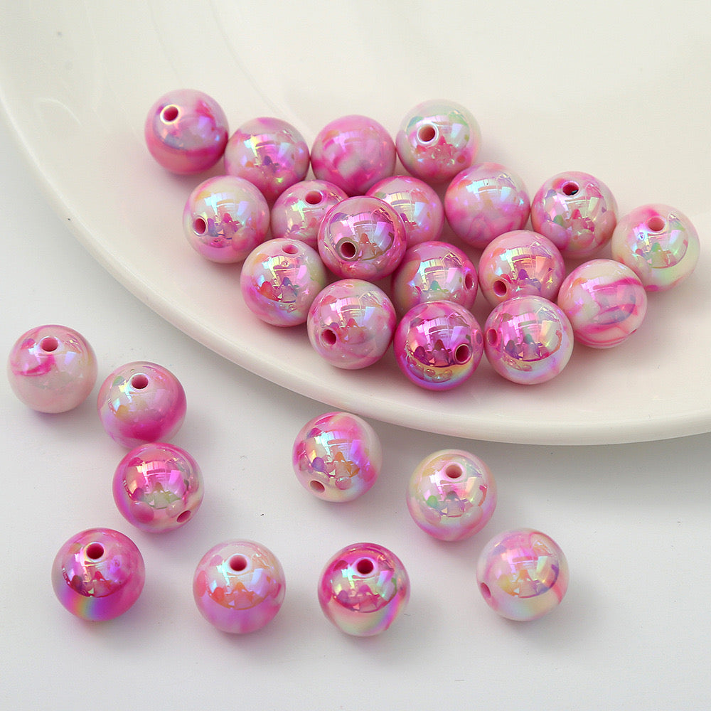 FS1716-16 MM Size UV Acrylic Beads Fit For Beadable Pens