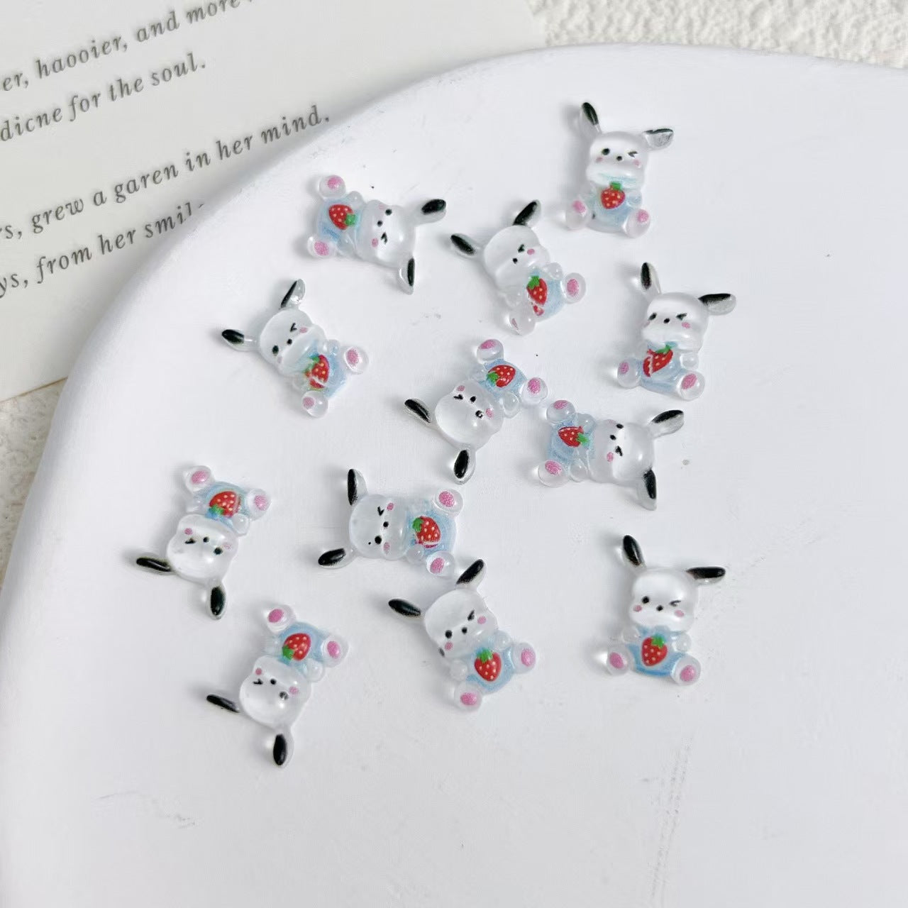 FS4427- Pochacco Patches, Charms Patches