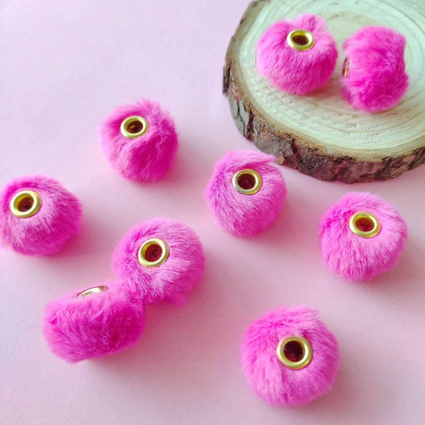 FS2081--Plush Spacer Beads Fit For Beadable Pens