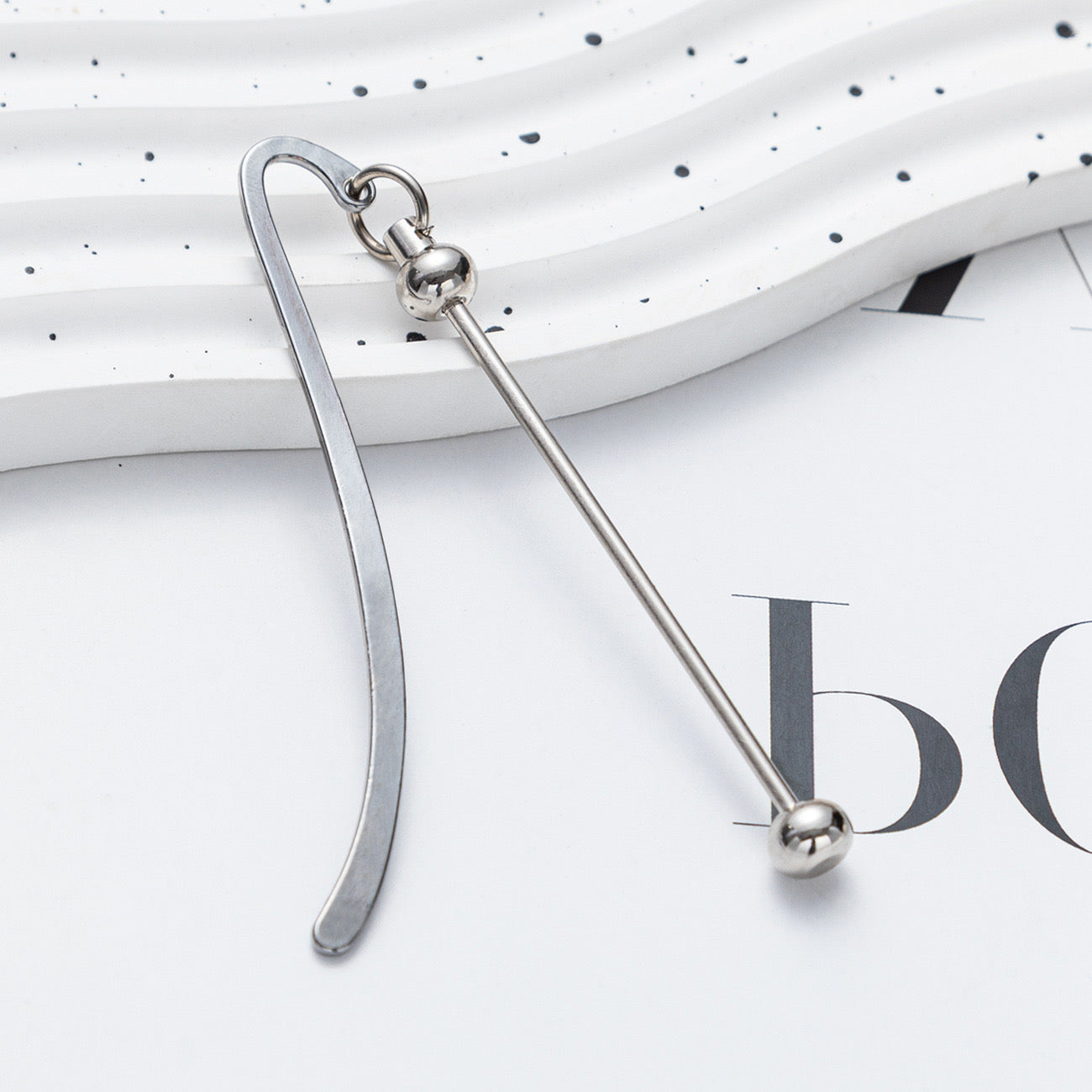 FS1551-Metal DIY Beadable Bookmarks