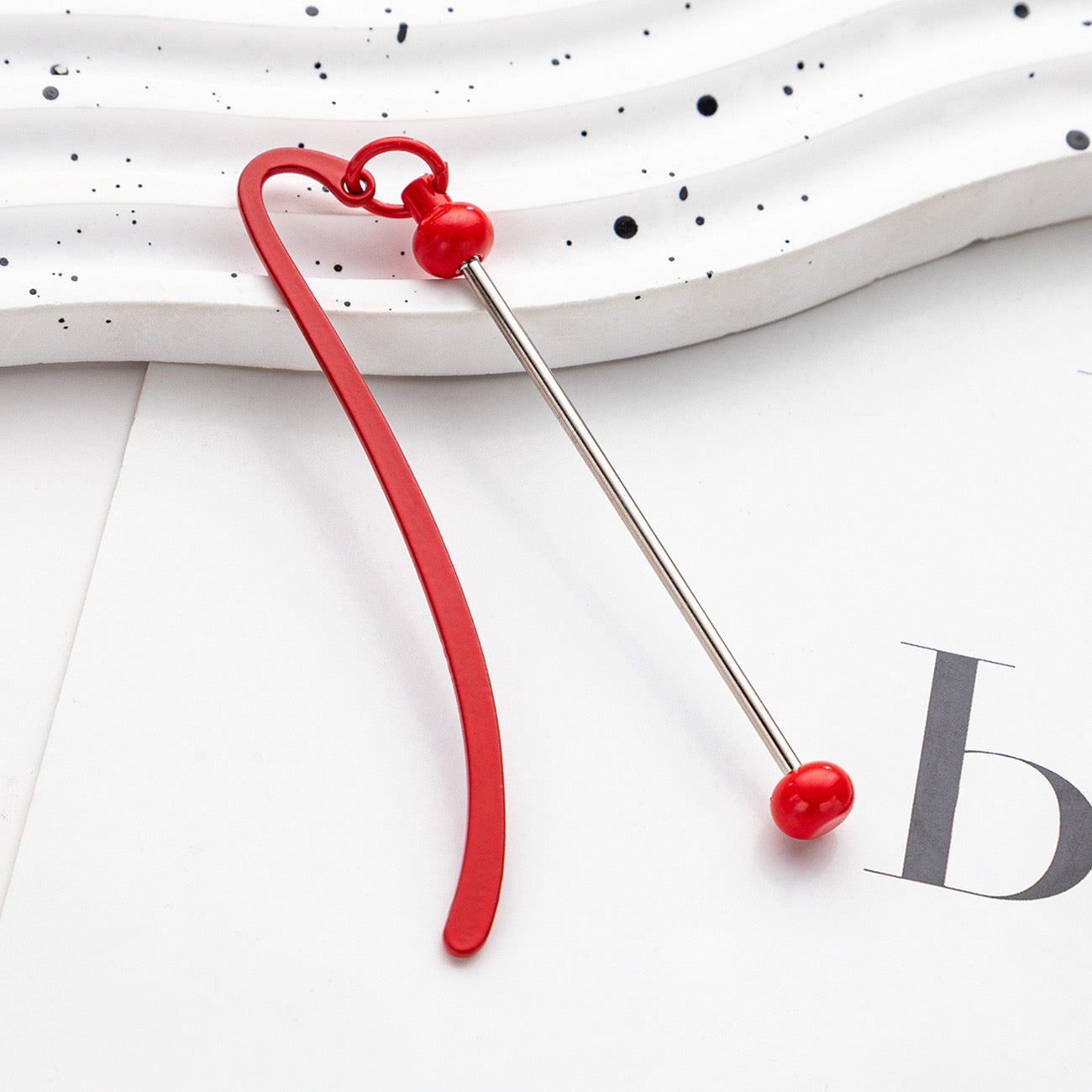 FS1551-Metal DIY Beadable Bookmarks