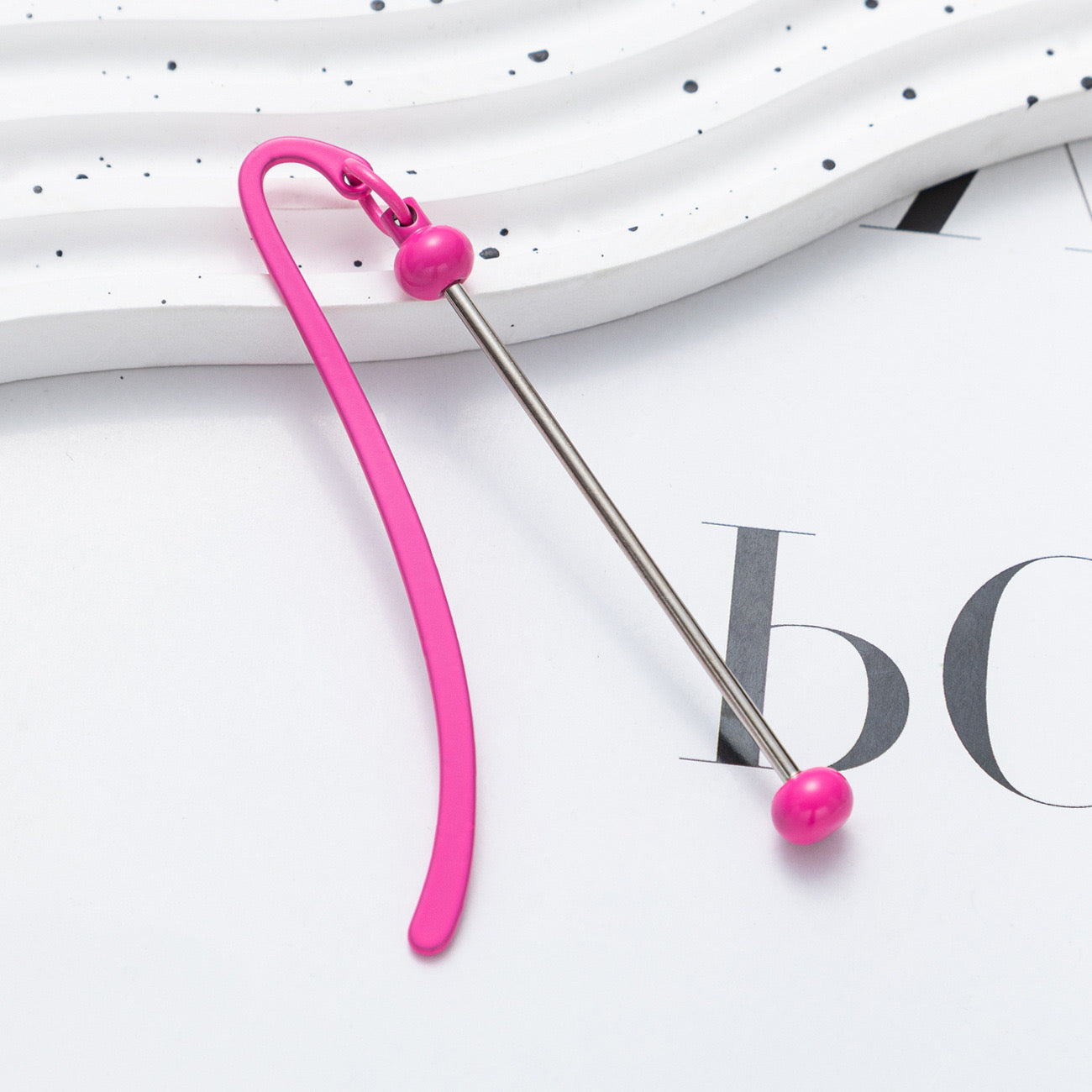 FS1551-Metal DIY Beadable Bookmarks