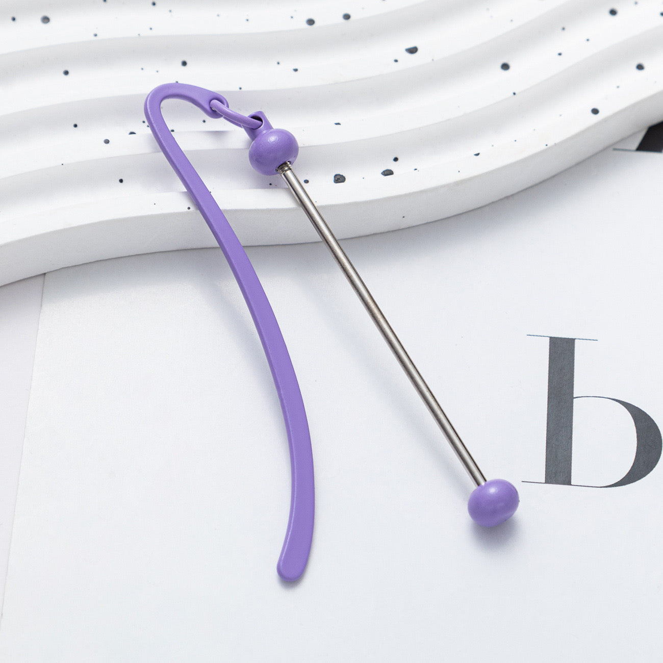 FS1551-Metal DIY Beadable Bookmarks