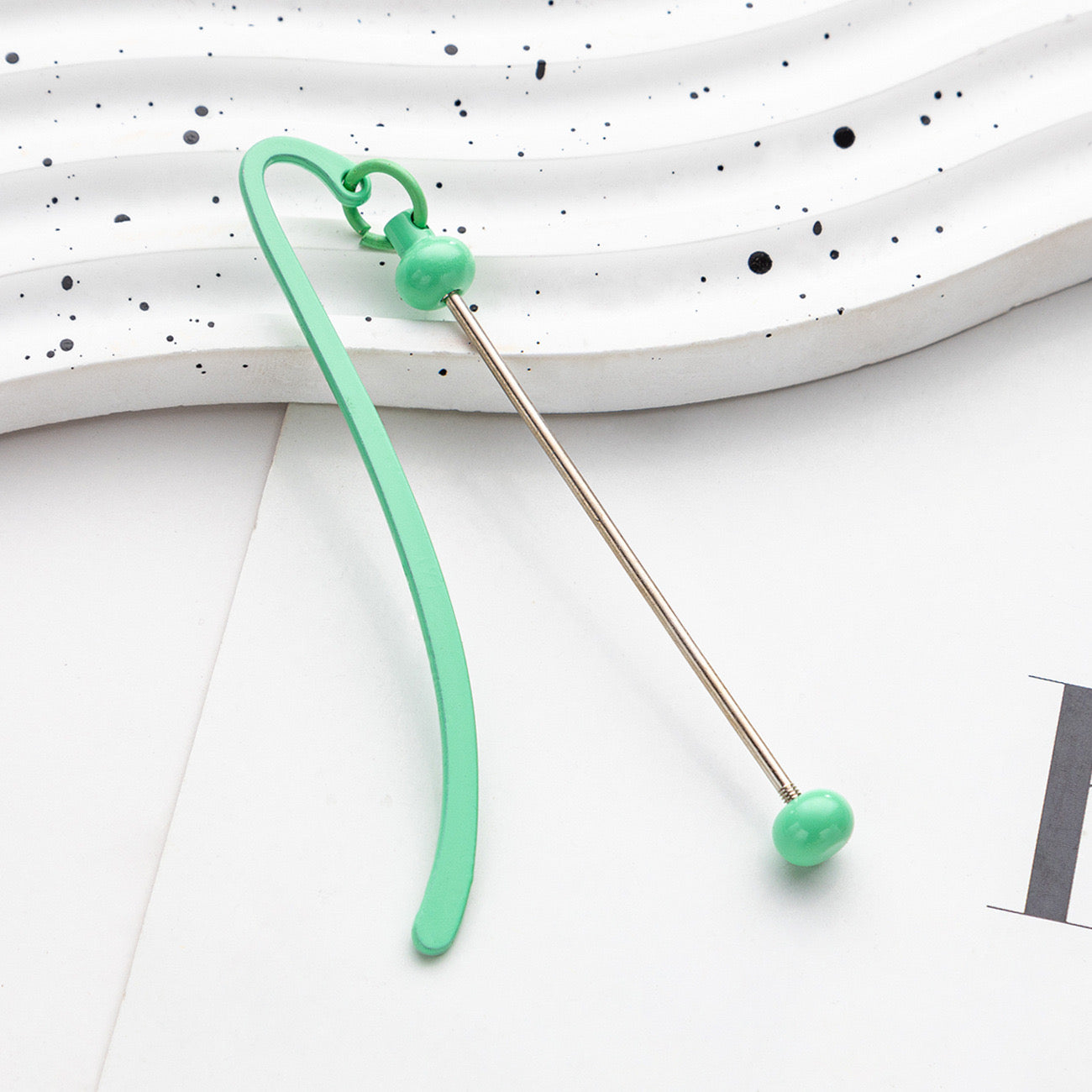 FS1551-Metal DIY Beadable Bookmarks