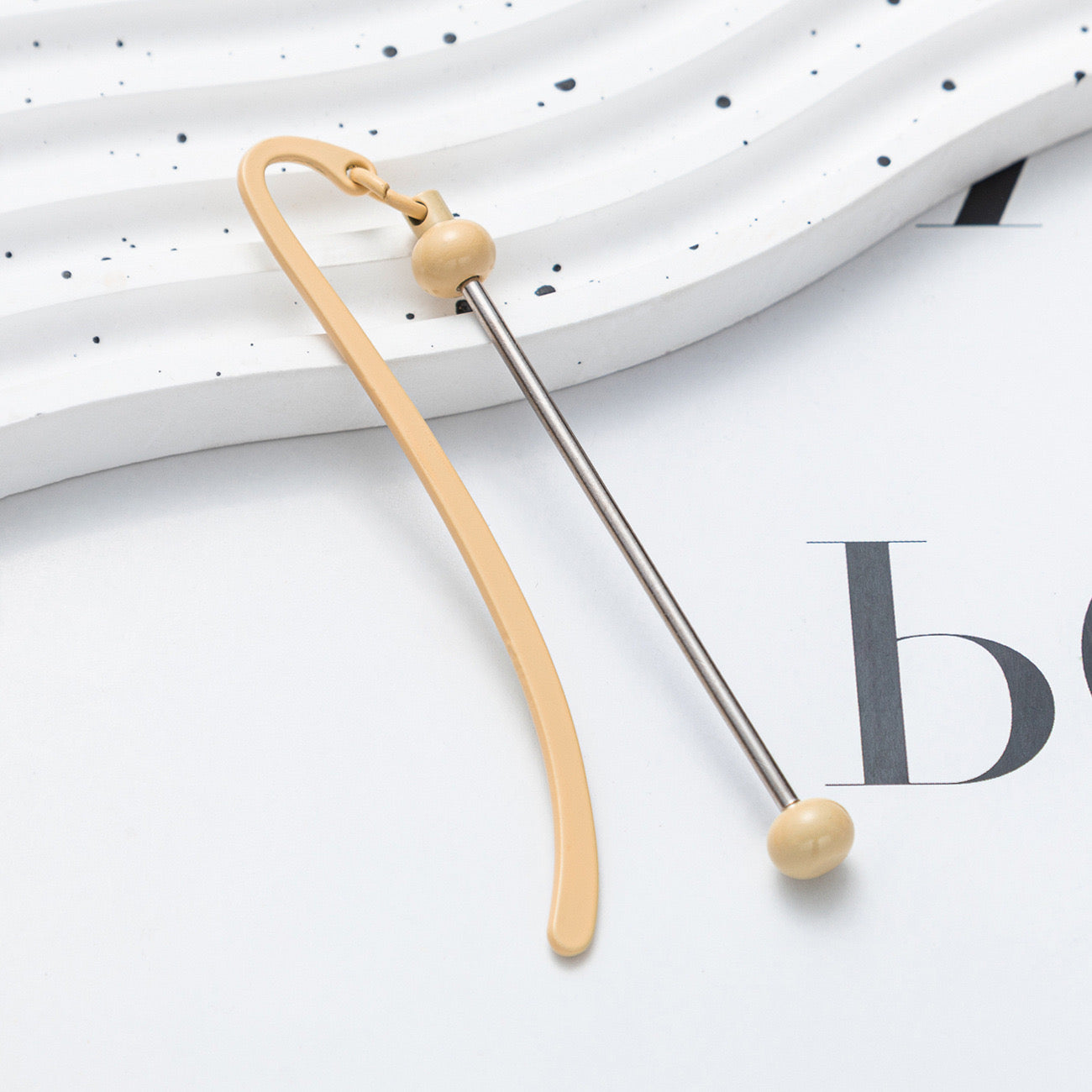 FS1551-Metal DIY Beadable Bookmarks