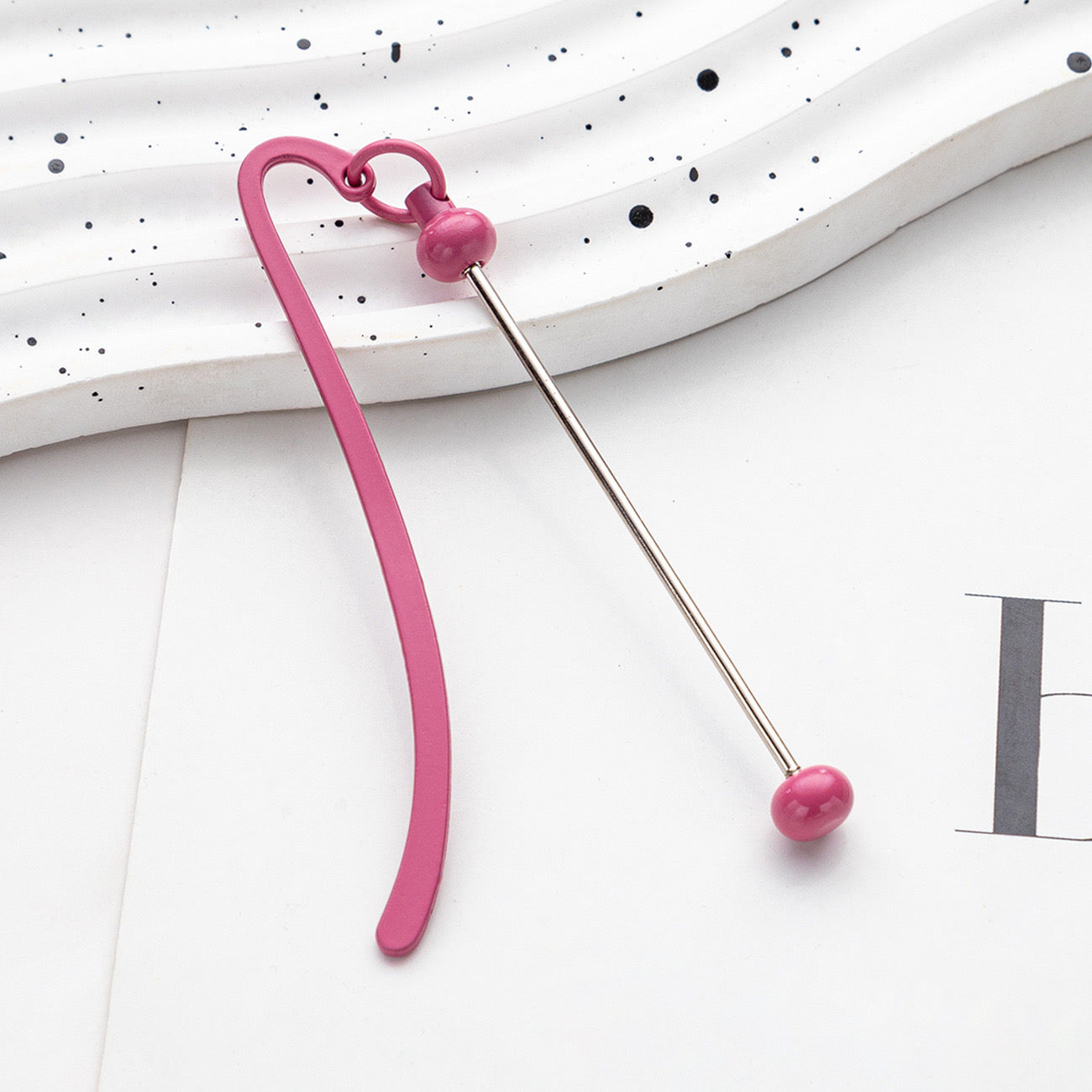 FS1551-Metal DIY Beadable Bookmarks