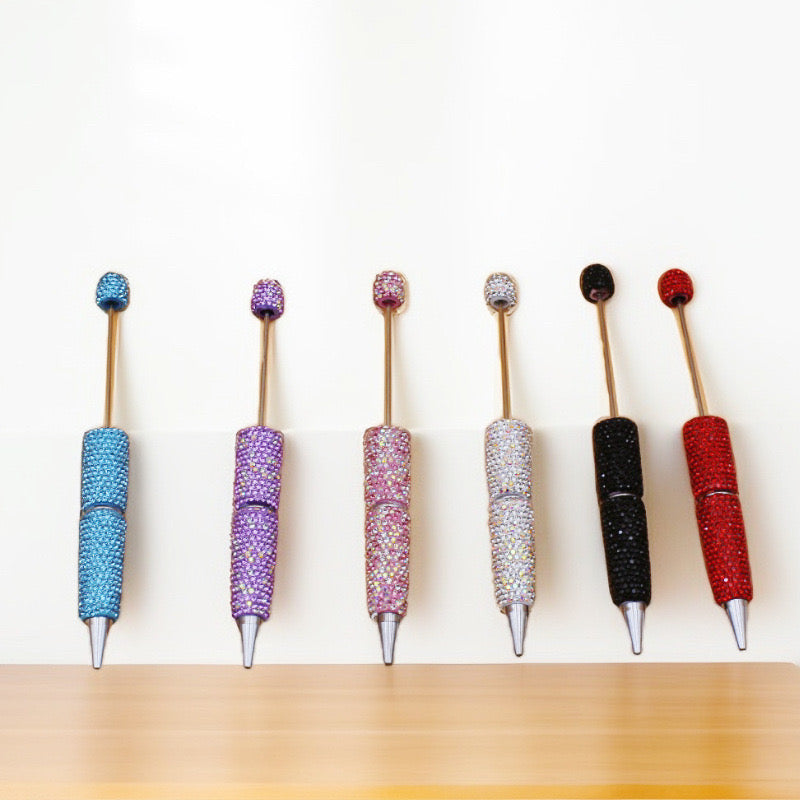FS2817-Full Diamonds Sparkling Beadable Fancy Pens