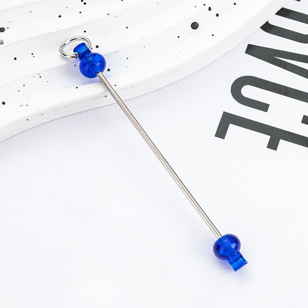FS0155- DIY Beadable Bar for Keychains in Solid Colors