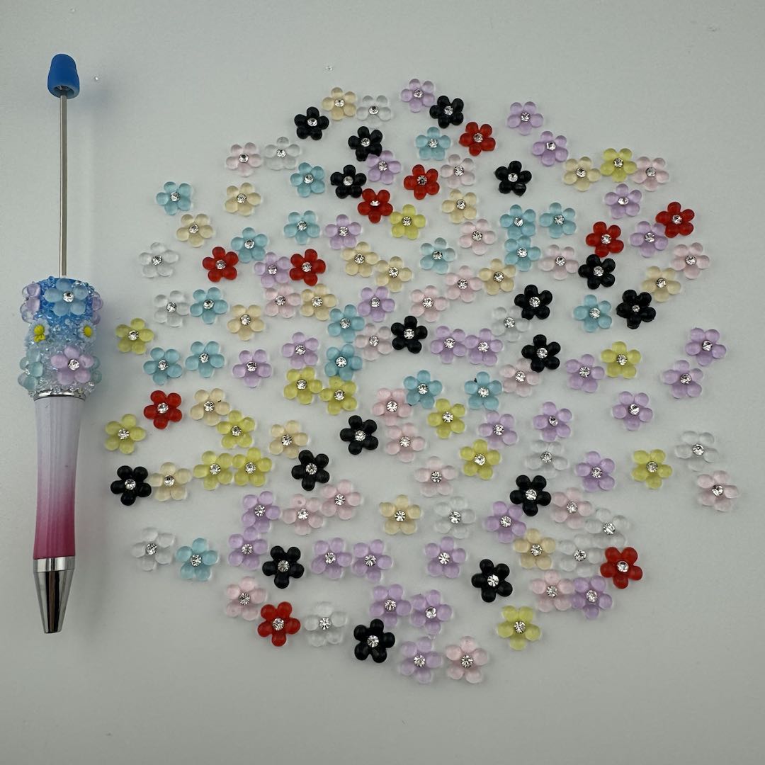 FS0910- 10MM Resin Nail Charms For Making Fancy Beads Or Fancy Pen