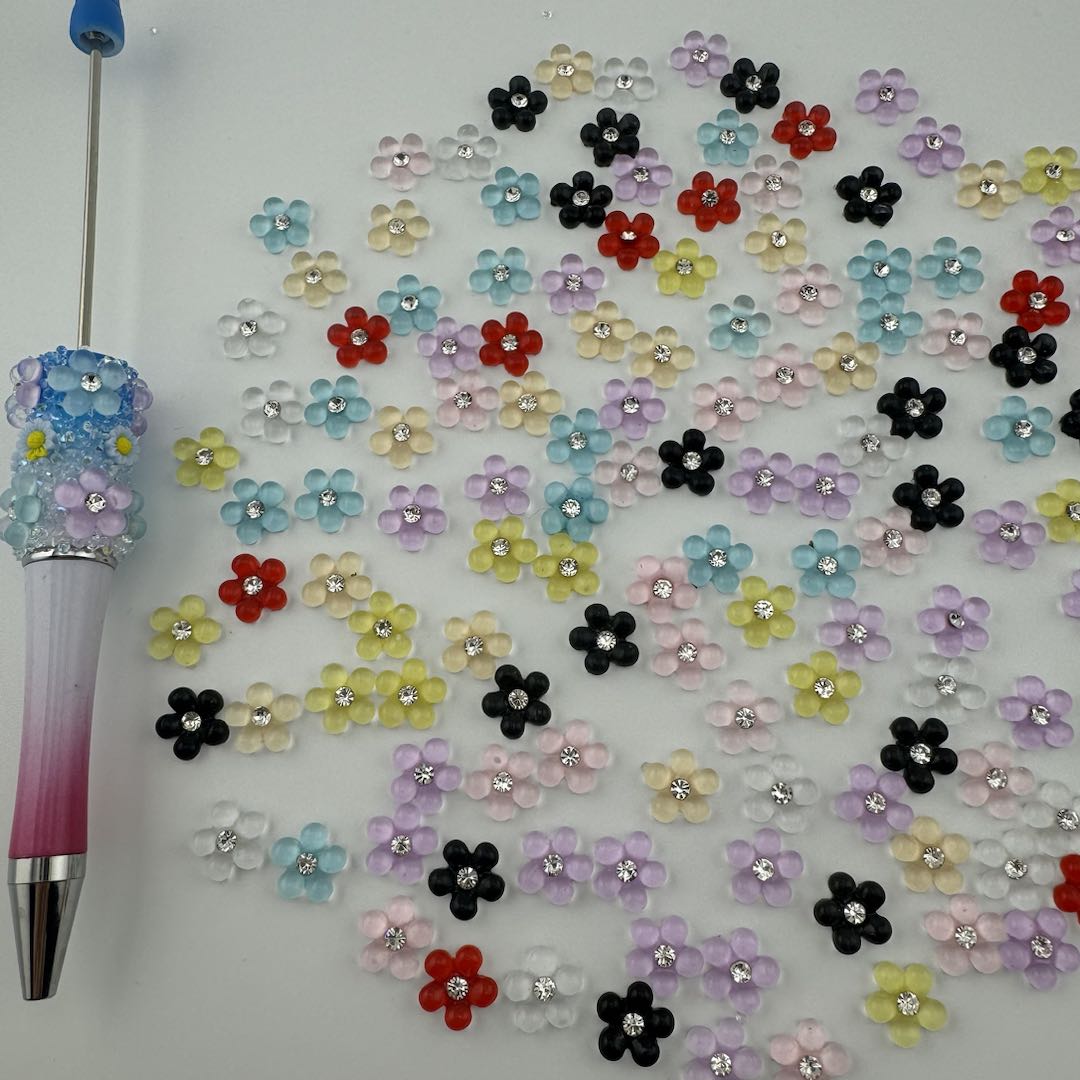 FS0910- 10MM Resin Nail Charms For Making Fancy Beads Or Fancy Pen