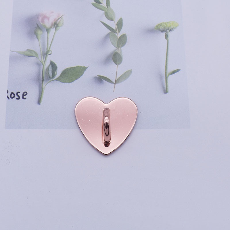 FS1386- 25mm Size Metal Heart Phone Holders