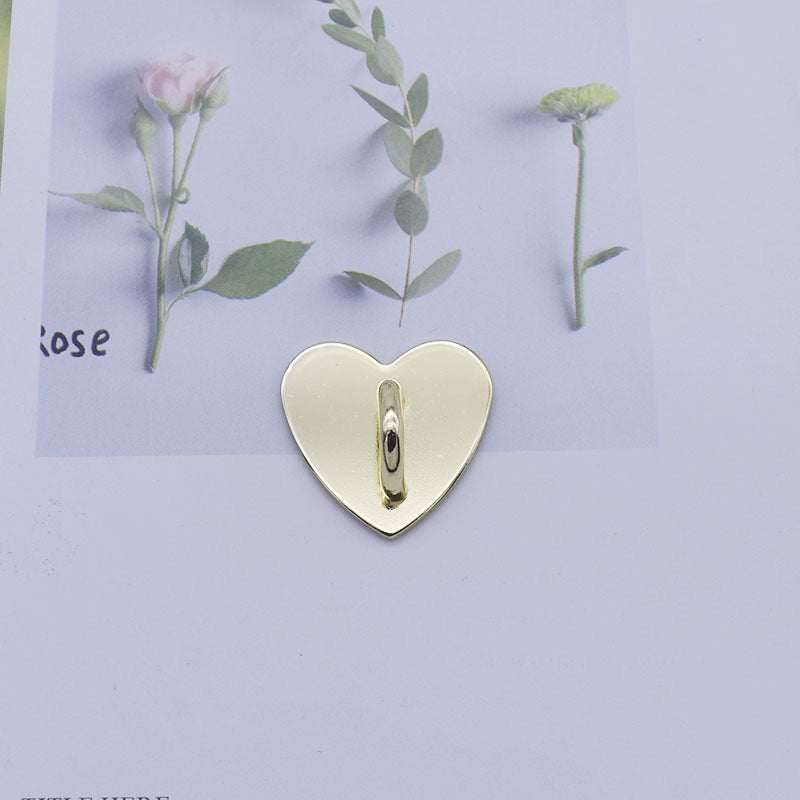 FS1386- 25mm Size Metal Heart Phone Holders