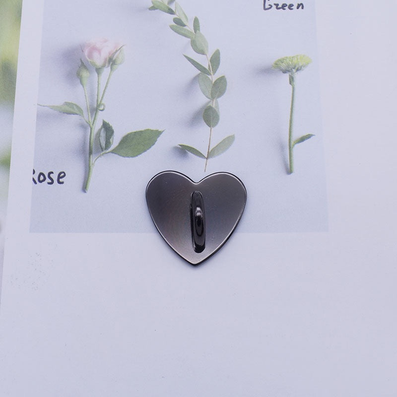 FS1386- 25mm Size Metal Heart Phone Holders