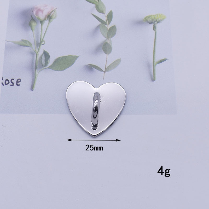 FS1386- 25mm Size Metal Heart Phone Holders