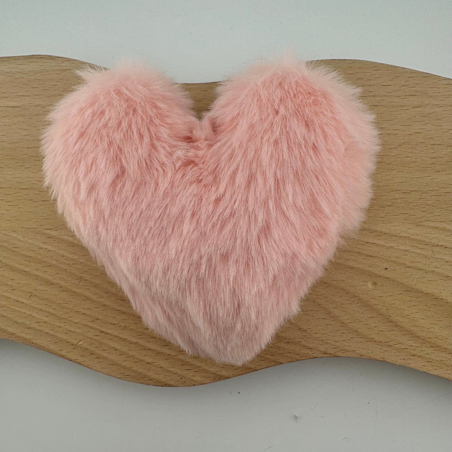 FS1485-Heart Shape Plush 10MM Size For Making Keychain Or Making Fancy Beads