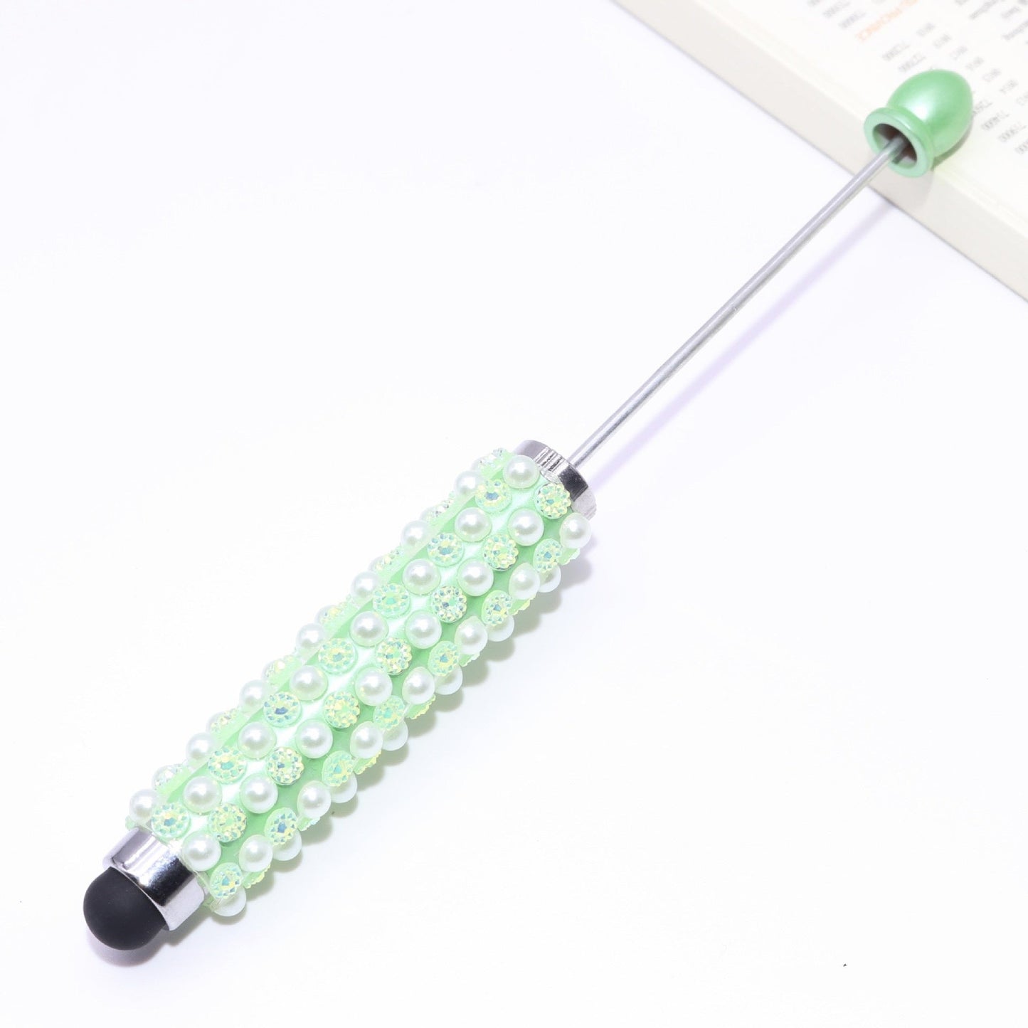 FS1492-Pearl Fancy Beadable Touch Pen