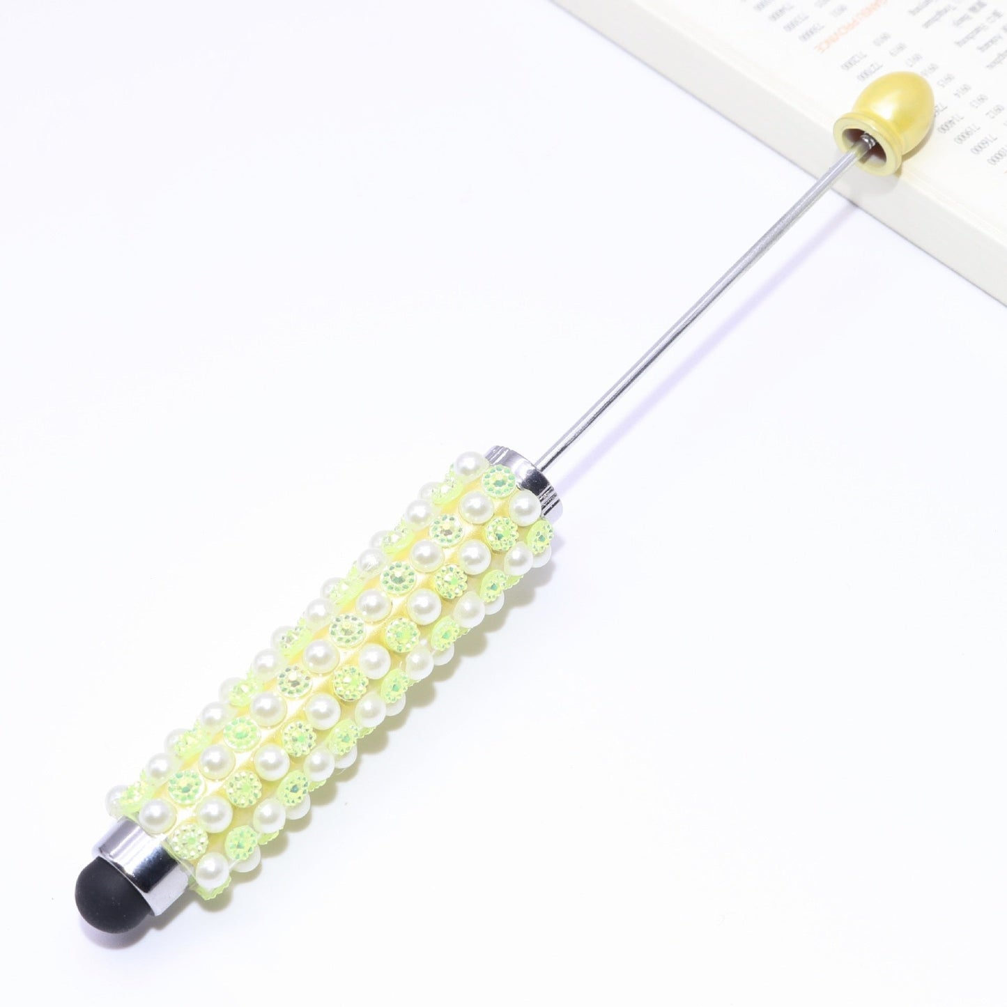 FS1492-Pearl Fancy Beadable Touch Pen