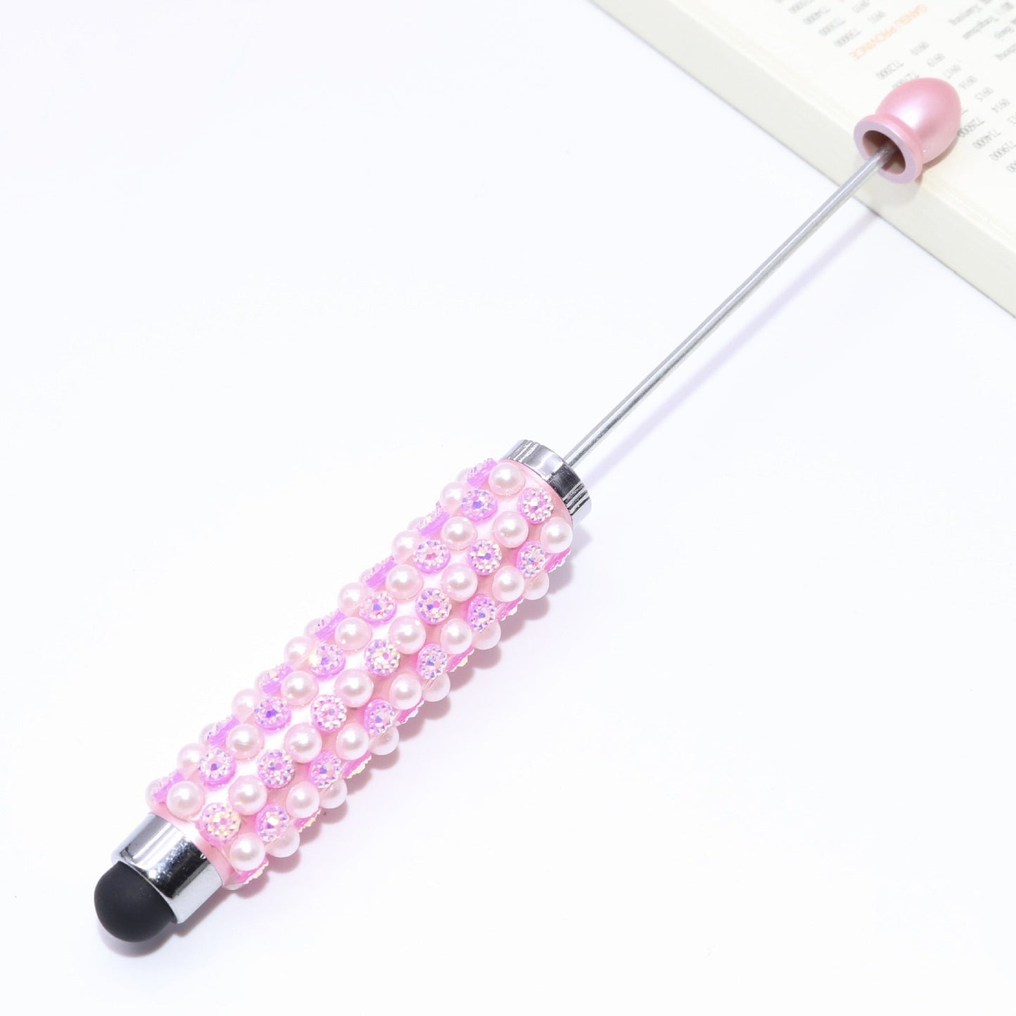 FS1492-Pearl Fancy Beadable Touch Pen