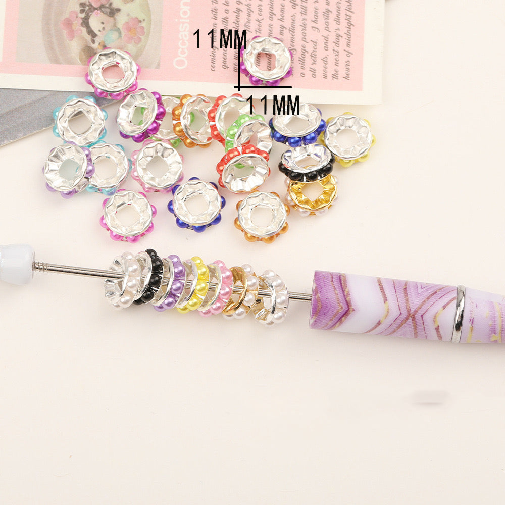 FS1099-11MM Circle Spacer Fit For Beadable Beads