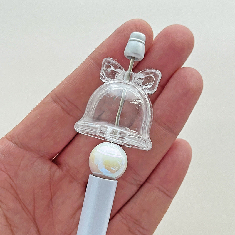 FS0871-33MM Clear Bell Shaker Box Fit For Beadablepen