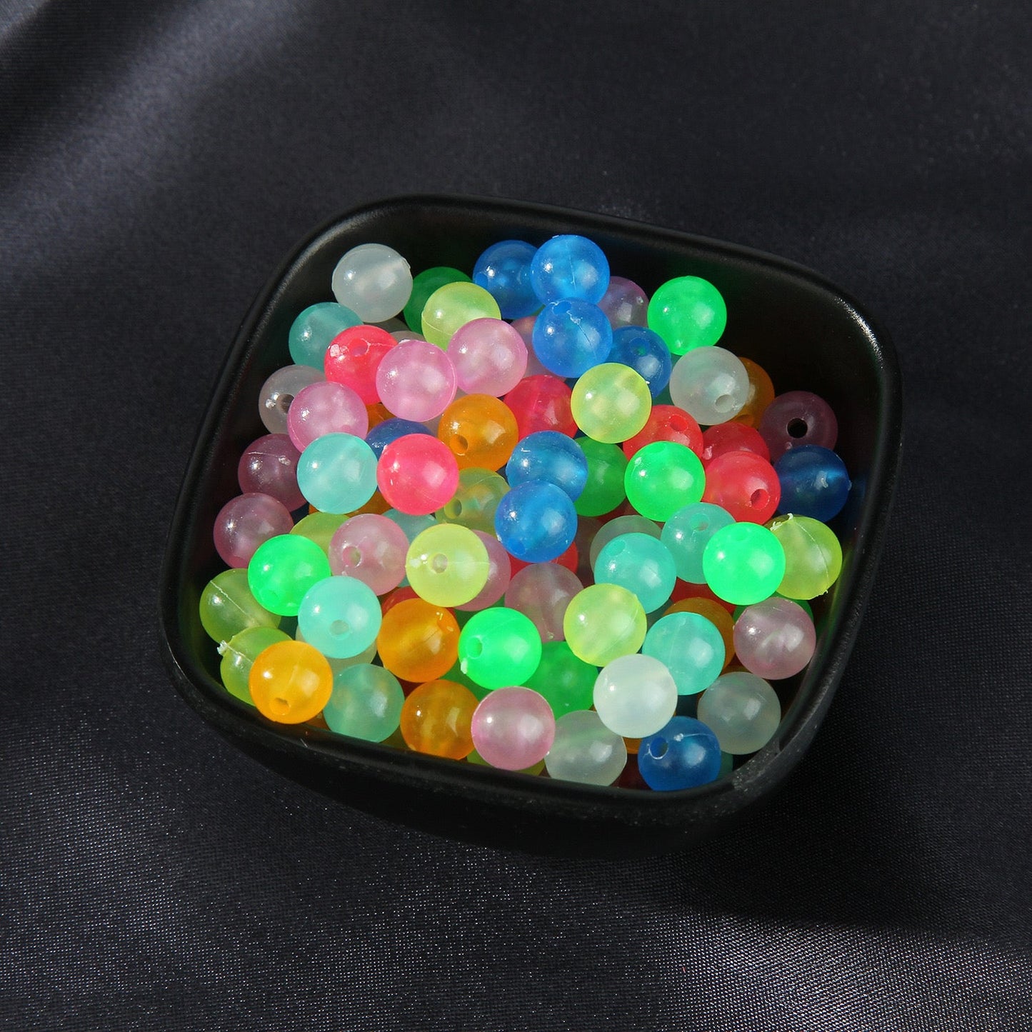 FS1758-6MM Glowing Acrylic Beads (Not Fit Pens)