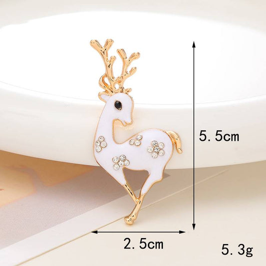 FS4825- 27Mm X 57Mm Deer Alloy Charms