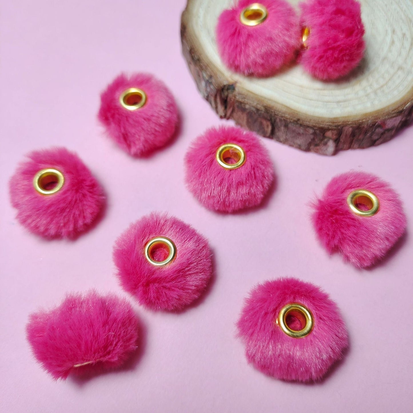 FS2081--Plush Spacer Beads Fit For Beadable Pens