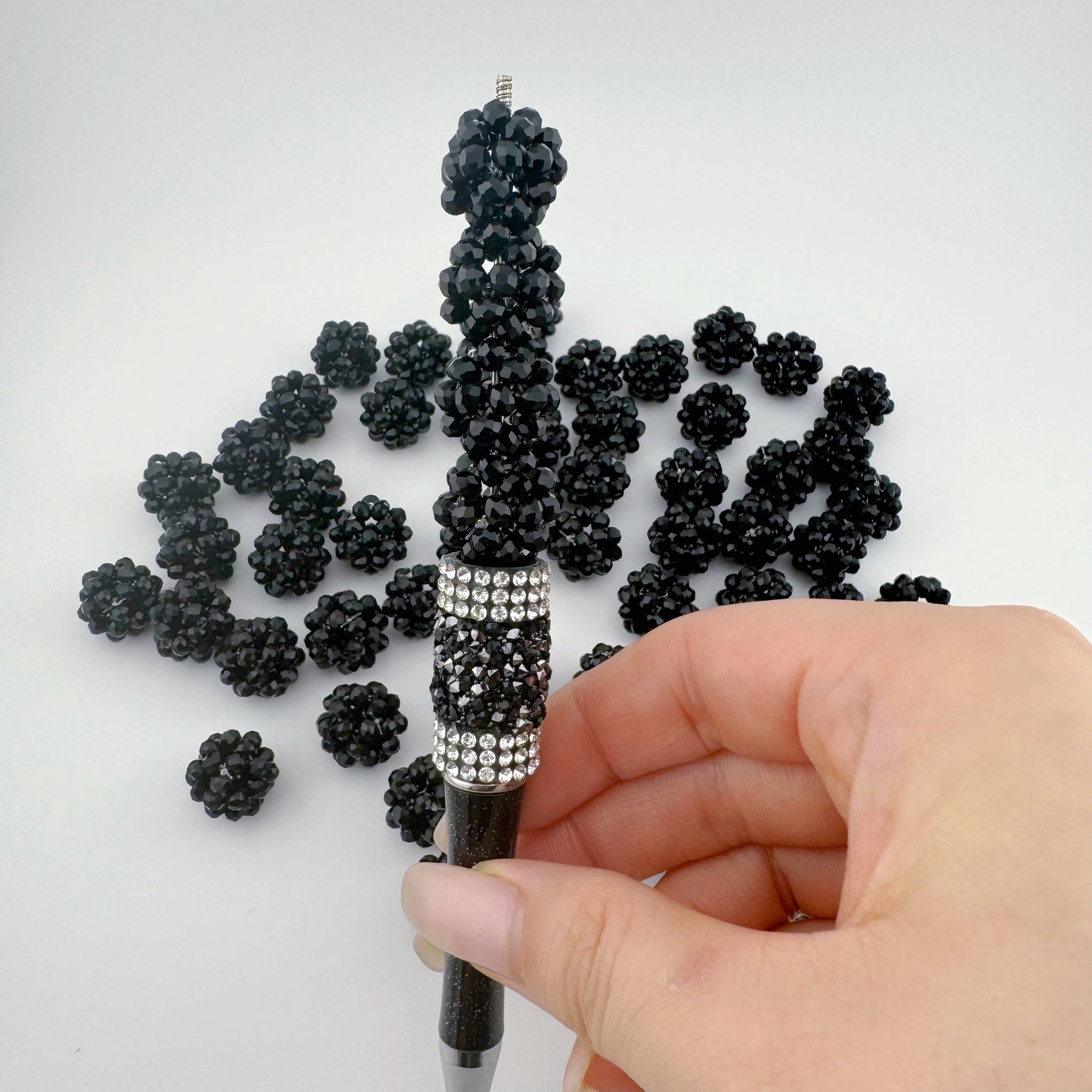 FS3976-16mm Handmade Glass Beads Fit For Beadable Pens