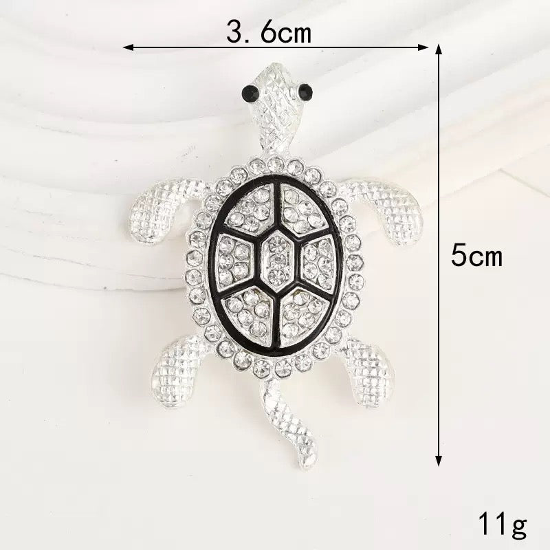 FS4682-5¡Á3.6cm Diamond Turtle Alloy Patch For Making Fancy Beads