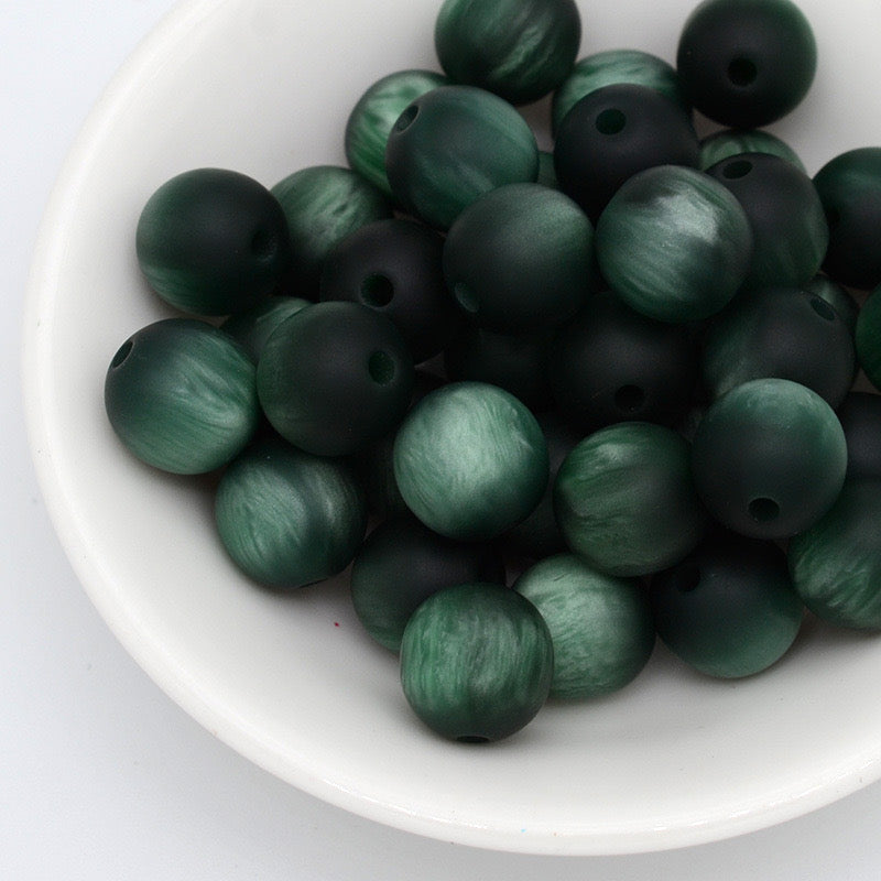 FS1331-16mm Frosted Cat Eye Resin Beads Fit For Beadable Pens