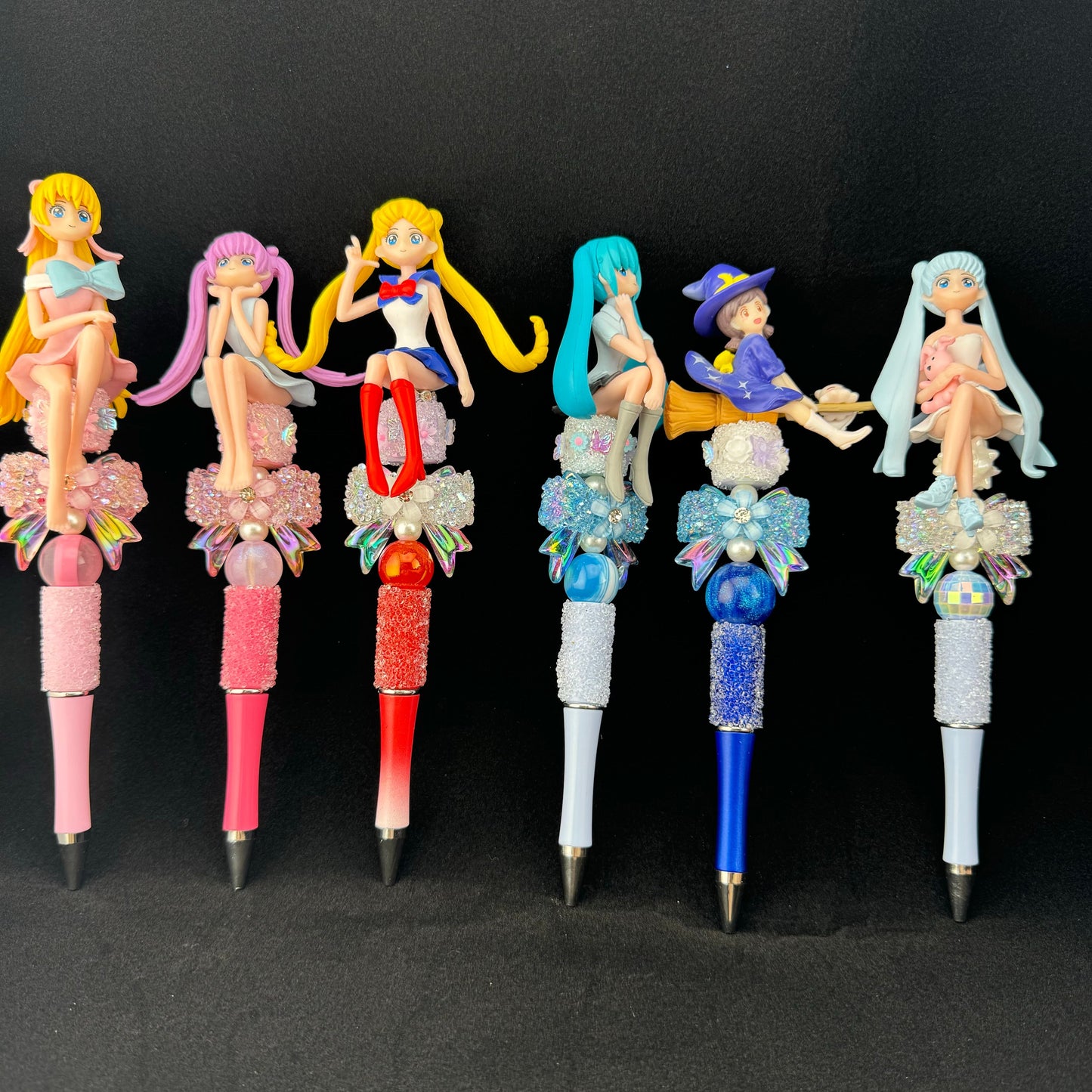 FS0861- 6Pieces / Set Sailor Moon Pen Topper