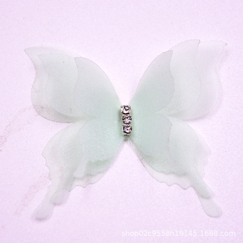 FS2189- 3 Layers Farbic Butterfly For Making Fancy Beads