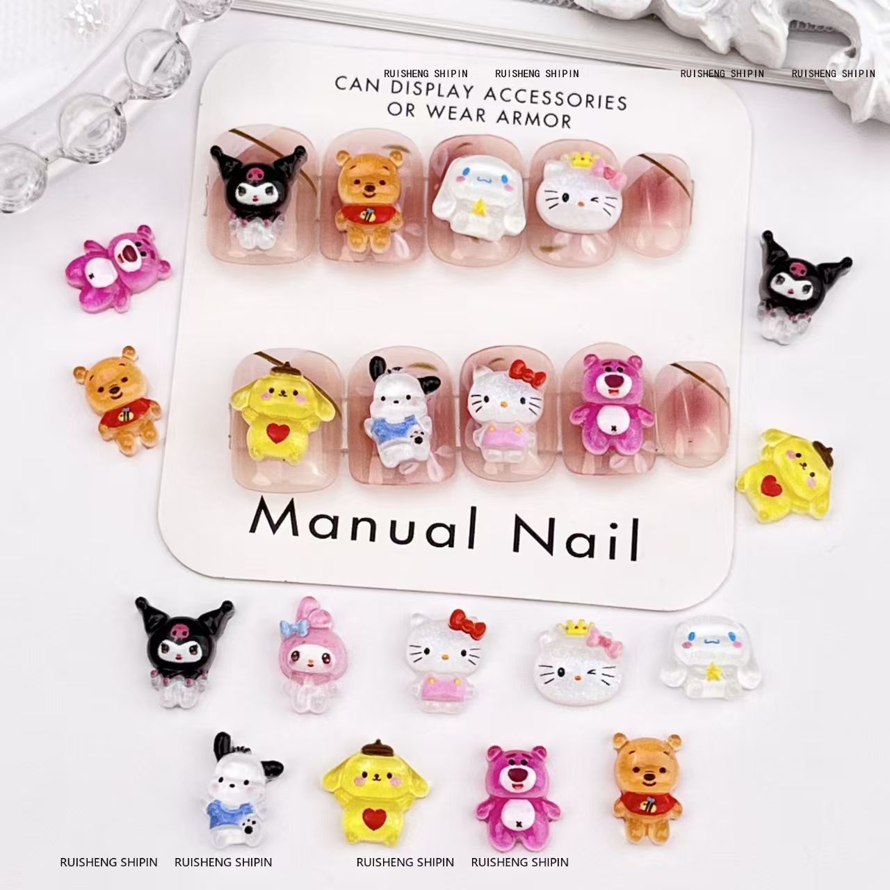 FS5402- Cartoon Chaos Resin Patches