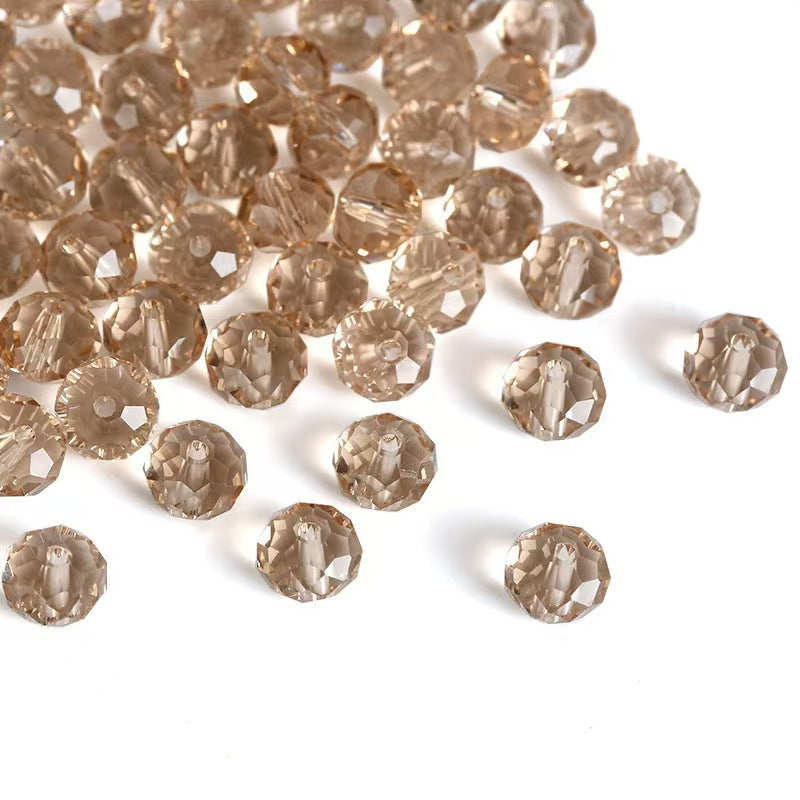FS3832- 8mm Glass Beads Crystal Cut Glass Beads