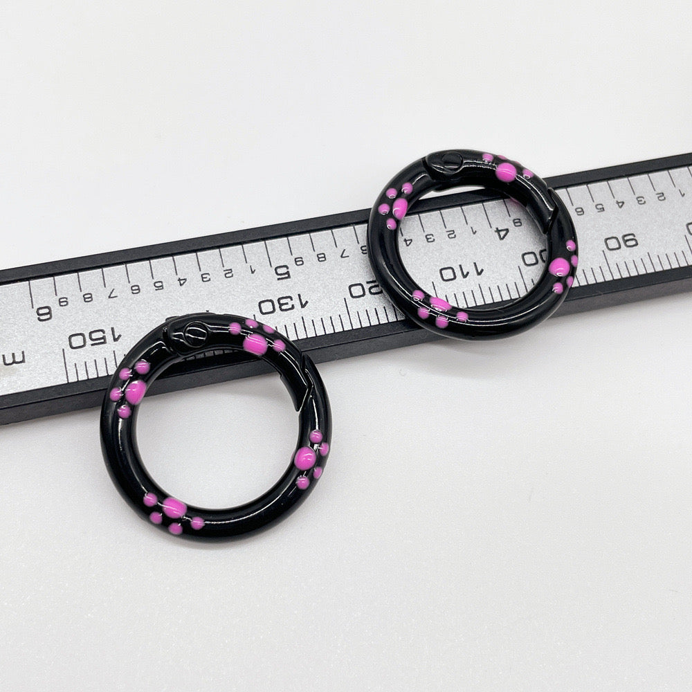FS3568- 20Mm Dripping-Oil Hand-Painted Keychaini
