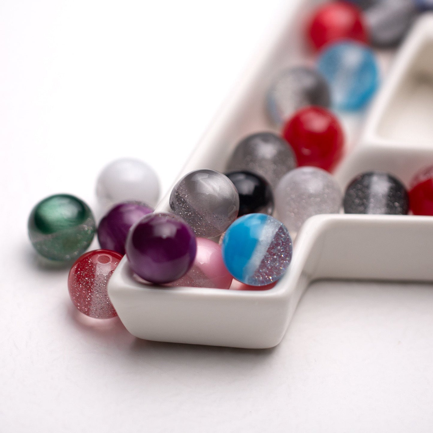 FS2476- 16mm Mixed Color Purpling Beads Fit for Pens