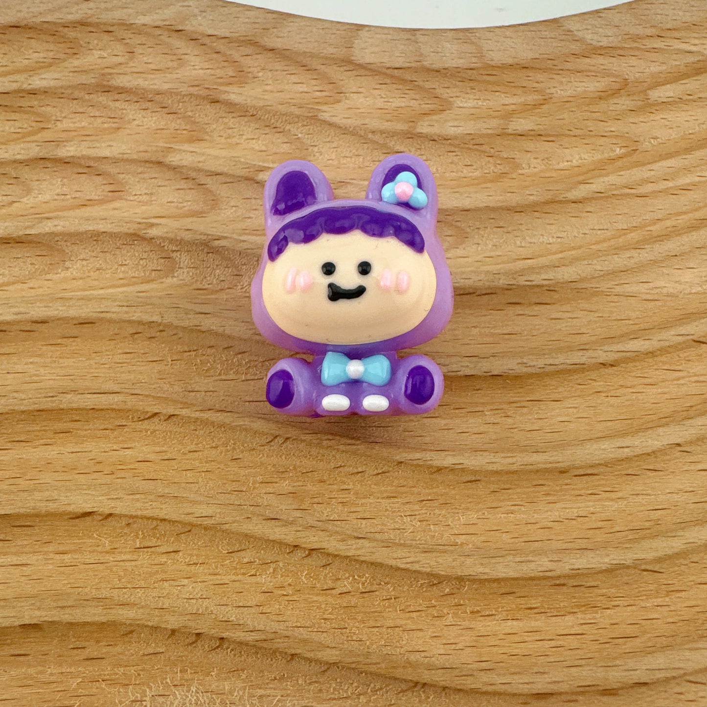 FS3046-Mixed Color Cute Doll Hand Painted Acrylic Beads Fit For Beadable Pens