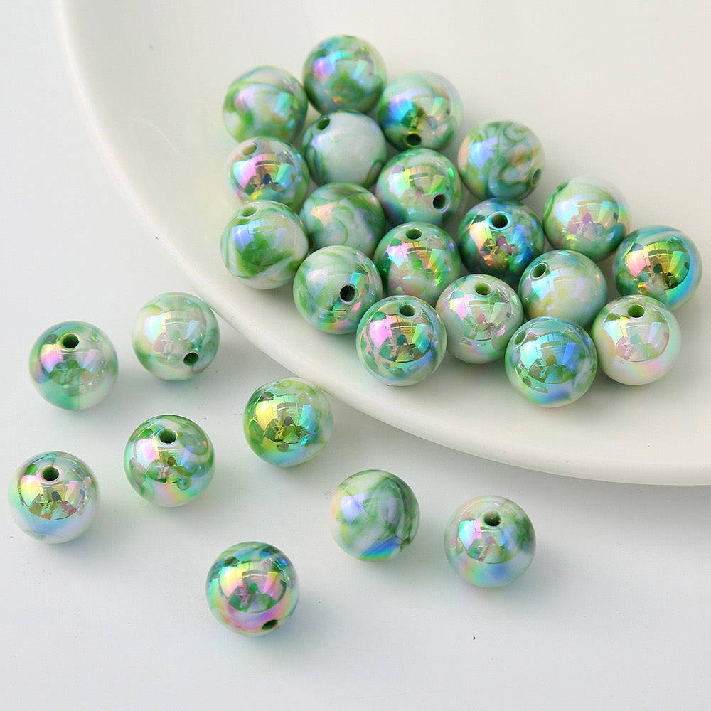 FS1716-16 MM Size UV Acrylic Beads Fit For Beadable Pens