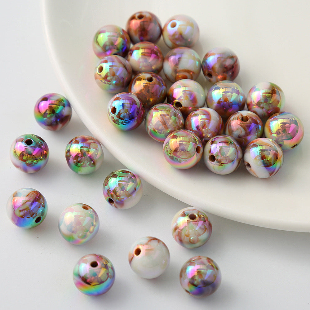 FS1716-16 MM Size UV Acrylic Beads Fit For Beadable Pens