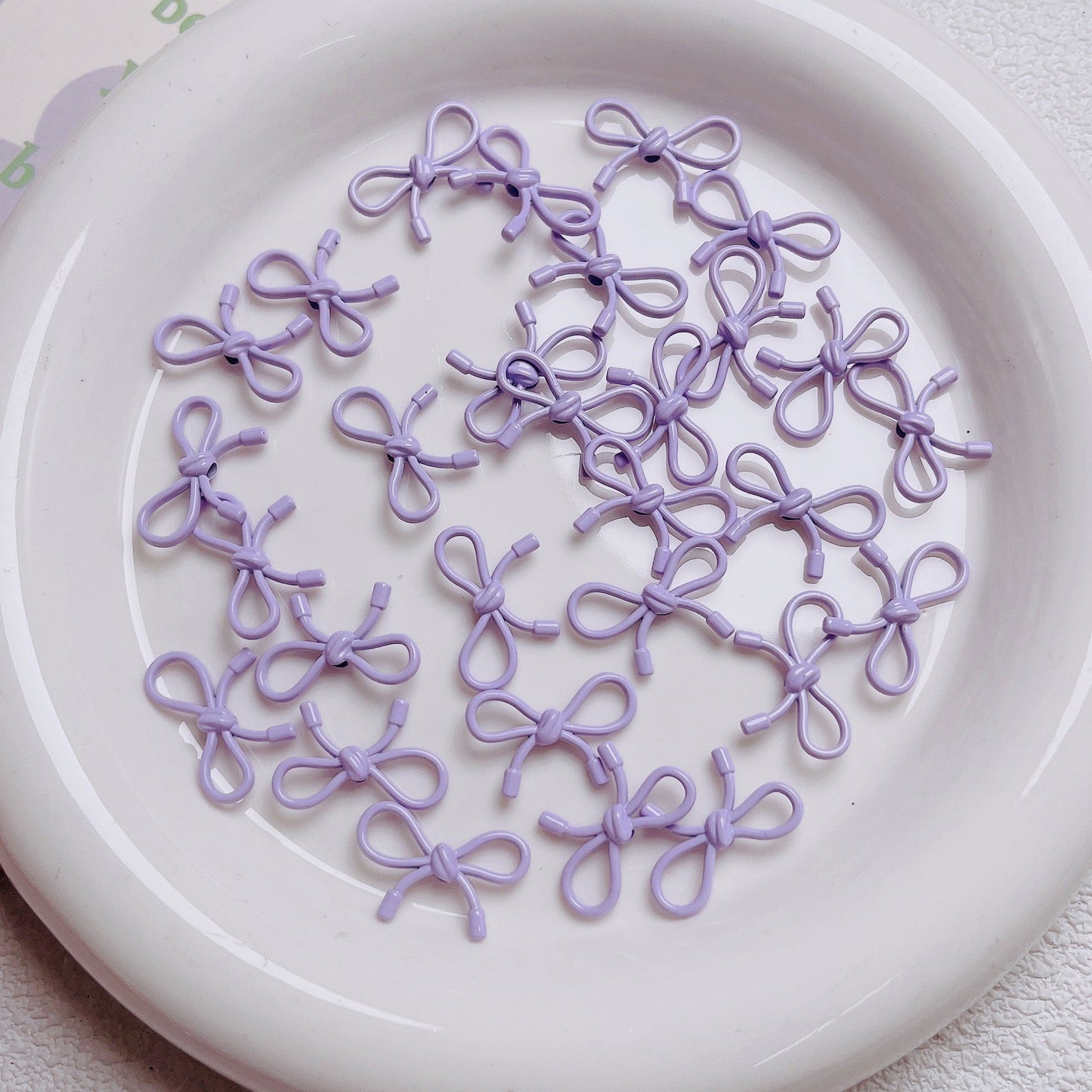 FS2511-13¡Á20mm Stoving Vanish Metal Beads For Making Keychain