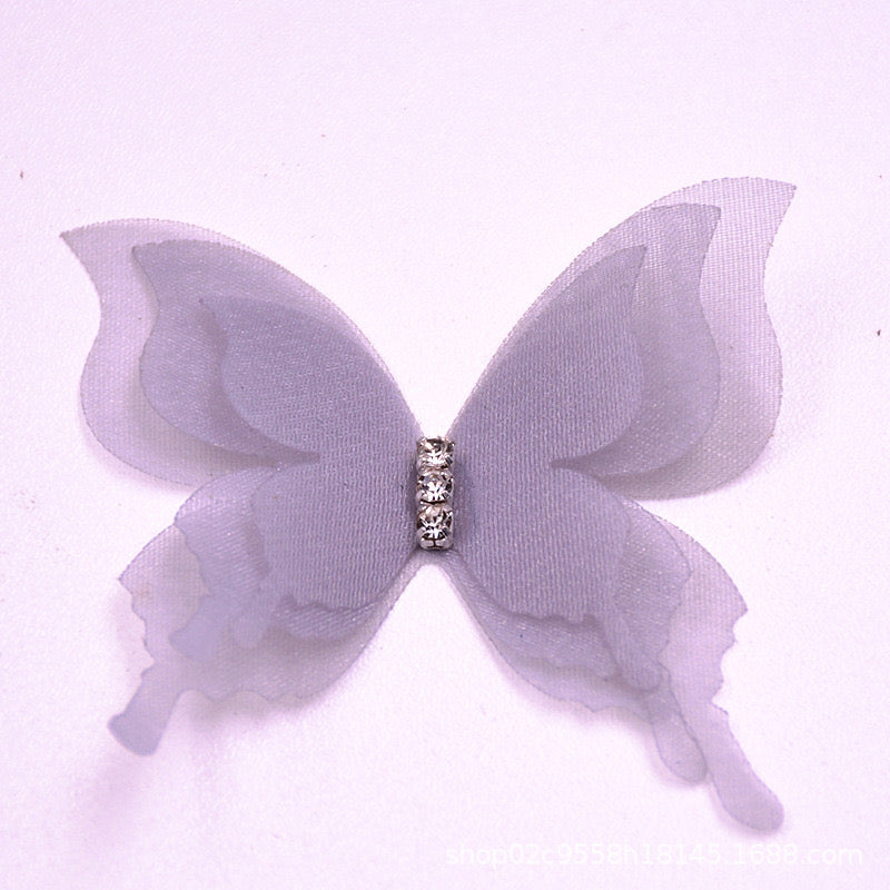 FS2189- 3 Layers Farbic Butterfly For Making Fancy Beads