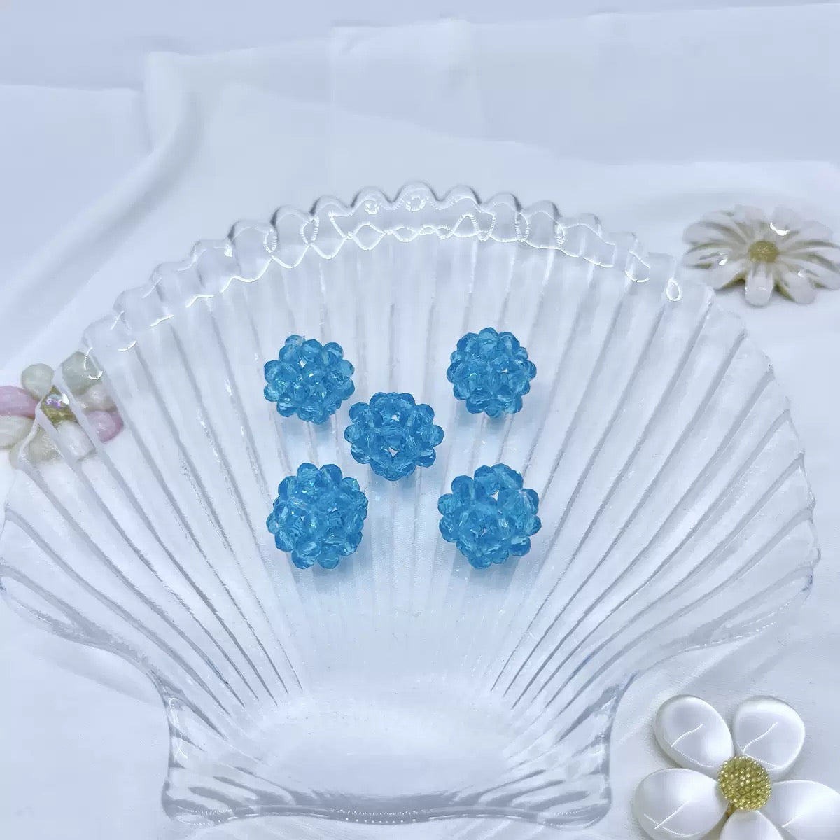 FS3976-16mm Handmade Glass Beads Fit For Beadable Pens